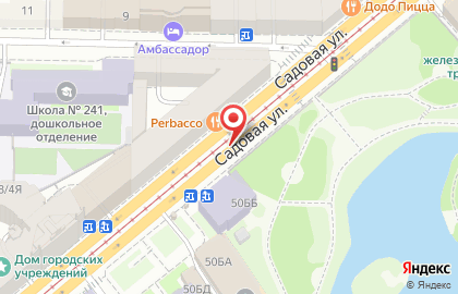 Санкт-Петербургская академия профессионального образования на Садовой улице на карте