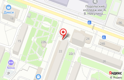 Салон Дарина на улице Машиностроителей в Подольске на карте