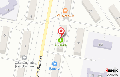 Аптека Живика на проспекте Ленина, 9 на карте