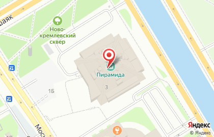 Культурно-развлекательный комплекс Пирамида на карте