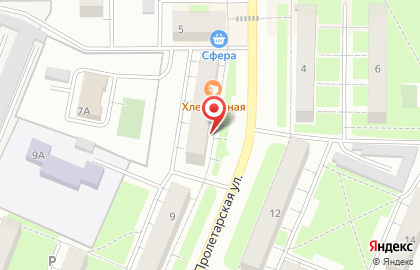 Магазин Азбука ремонта на Пролетарской улице на карте