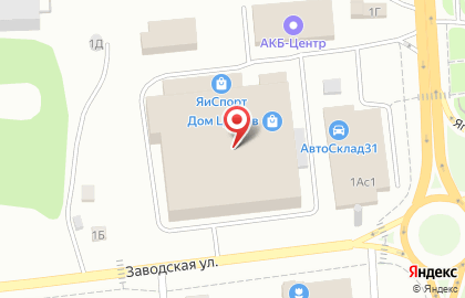 Ярославна на Заводской улице на карте