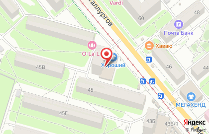 Банкомат Банк Москвы в Пролетарском районе на карте