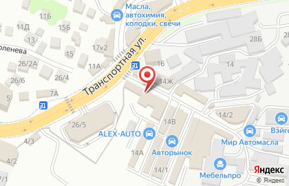 Магазин автозапчастей для иномарок ПланетаАвто на карте