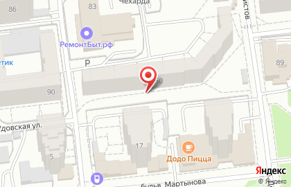 КАЗАНОВА на улице Маршала Жукова на карте