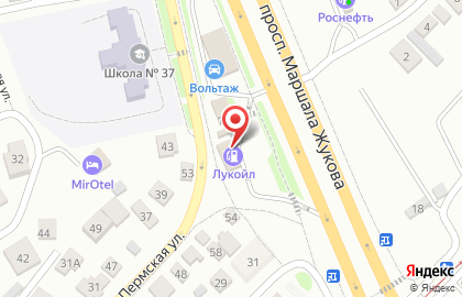 Волгоградский филиал Банкомат, КБ Петрокоммерц на проспекте Маршала Жукова, 11 на карте