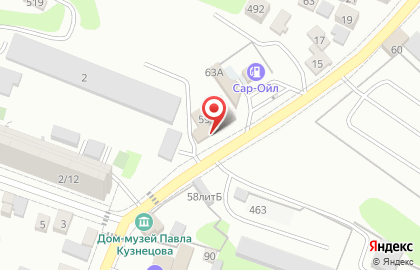 Шиномонтажная мастерская Шинка на Октябрьской улице на карте