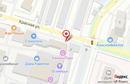 Север рыба на карте