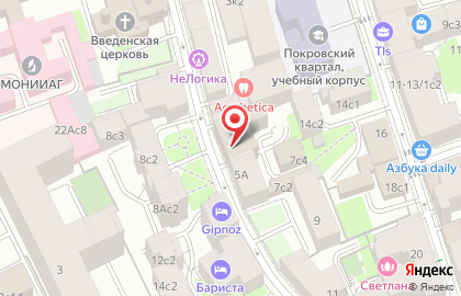 Федеральное агентство по делам молодежи РФ в Москве на карте