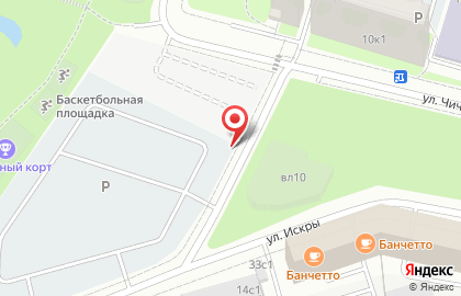 Автостоянка Мгса в Бабушкинском районе на карте