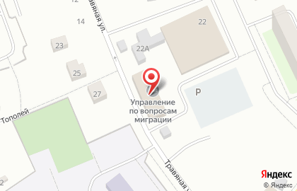 Управление по вопросам миграции ГУ МВД России на карте