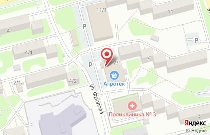 Кафе быстрого питания Agrotek Food & burgers в Петропавловске-Камчатском на карте