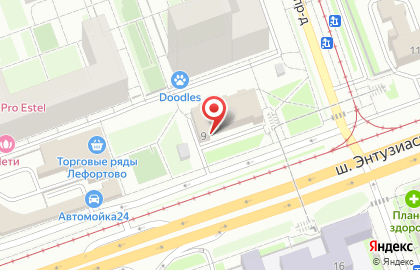 Школа-студия наращивания ресниц Очаруй на карте