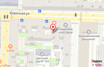 Подростково-молодежный клуб Эстафета в Центральном районе на карте