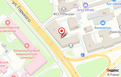 Отделение полиции №2 по Октябрьскому району на карте