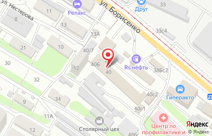 Шинтоп на улице Борисенко на карте