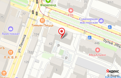 Страховая компания СберСтрахование на бульваре Ибрагимова на карте