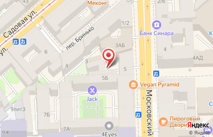 Магазин тканей Апрель на Московском проспекте на карте