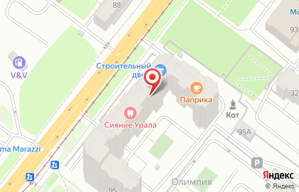 Магазин печей и каминов Печной дом в Мотовилихинском районе на карте