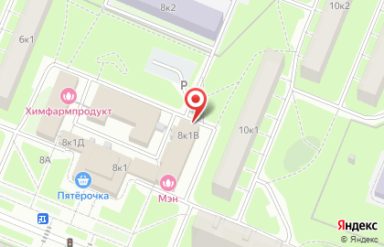 Шиномонтажная мастерская Колесница на Гражданском проспекте на карте