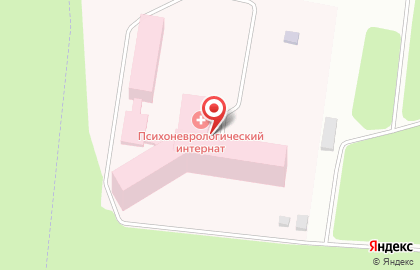 Психоневрологический интернат на улице Гайдара, 15 на карте