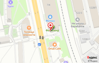 Кофейня CoffeeStreet в Октябрьском районе на карте