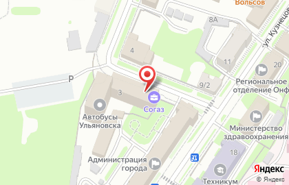 Центр государственной кадастровой оценки в Ленинском районе на карте