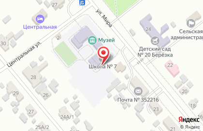 Спортивный клуб Хваран на улице Мира на карте