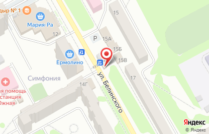 Магазин фруктов и овощей Зеленый сад в Центральном районе на карте