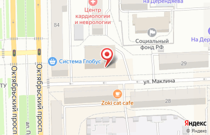 Лето Банк на улице Маклина на карте