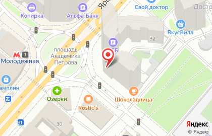 Оптика "Глаз-Алмаз" на Ярцевской улице на карте