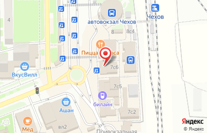 Mix на Вокзальной площади на карте