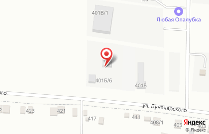 Компания Вирмак на улице Луначарского на карте