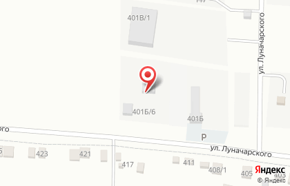 Компания Вирмак на улице Луначарского на карте