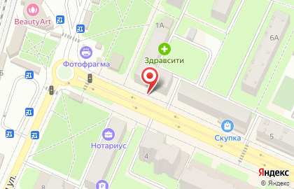 Аптека Горздрав в Москве на карте