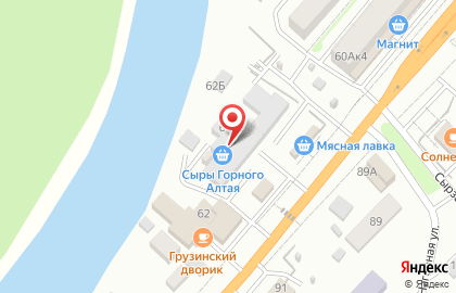 GreenWay в Горно-Алтайске на карте