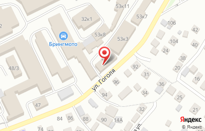 Барис на улице Гоголя на карте