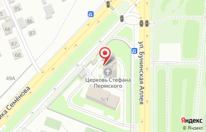 Храм святителя Стефана Пермского на карте