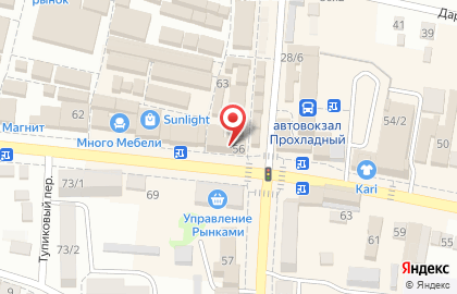 Салон Много Мебели на Пролетарской улице на карте