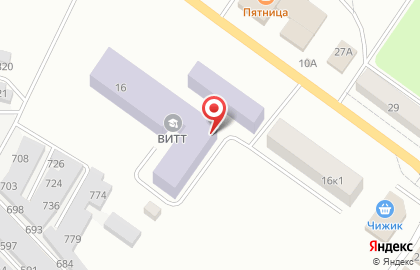Волжский индустриальный технологический техникум на улице Щорса на карте