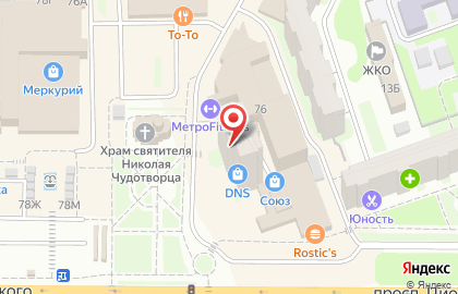 Компания Непроспи на проспекте Циолковского на карте