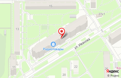 Оптовая фирма Зетлайн в Советском районе на карте