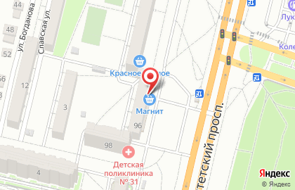 Волгоградский филиал Банкомат, Балтийский банк на Университетском проспекте, 96 на карте