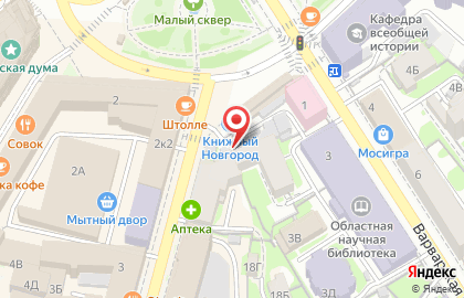 Ладушка на Алексеевской улице на карте