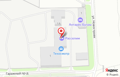 СТО 7 звезд в Гаражном проезде на карте