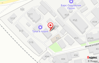 Беркут на Железнодорожном проспекте на карте