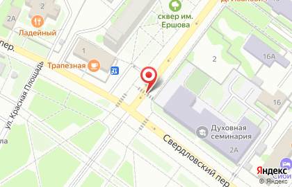 1C на Тихой улице на карте