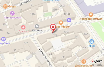 Магазин кондитерских изделий Замок сладостей в Кировском районе на карте