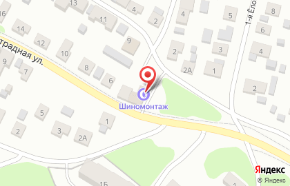 Шиномонтаж в Иваново на карте