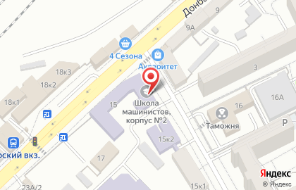 Участковая избирательная комиссия №1240 на карте